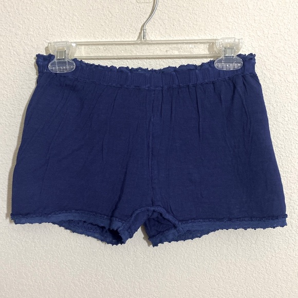 NWOT RAGA Women's Hand-Crochet Shorts BLUE Size S - Picture 3 of 5